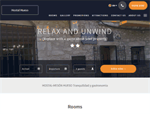 Tablet Screenshot of hostalhueso.com